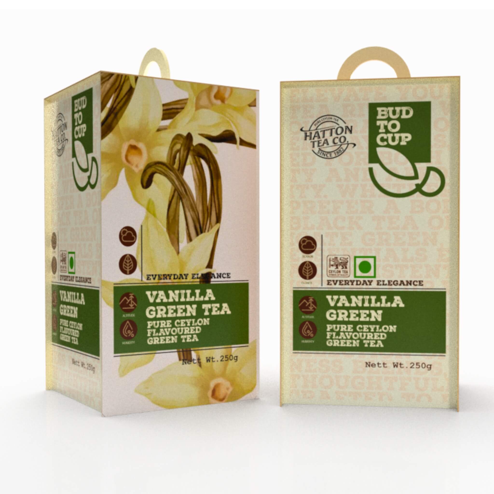 Vanilla Green - 20 Flavored Envelope Tea Bags