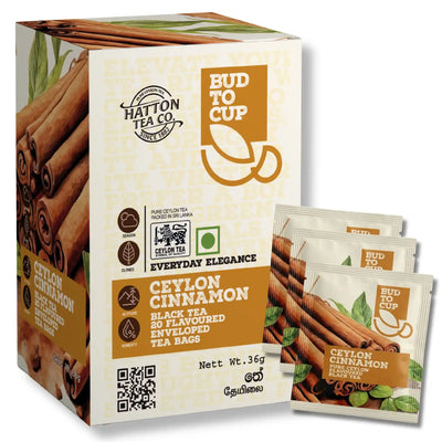 Pure Ceylon Black Tea - Cinnamon Flavored, 20 Bags